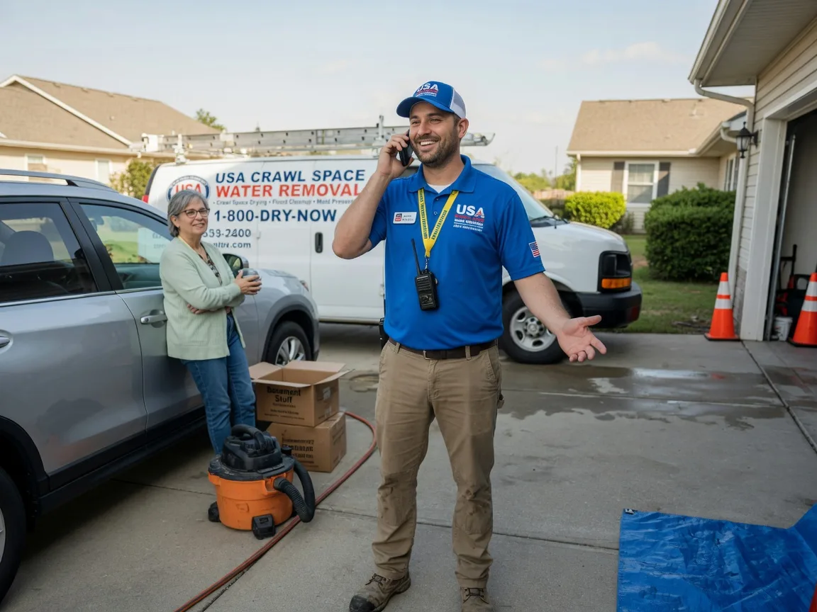 Crawl Space Water Removal Hudson, WY FAQs